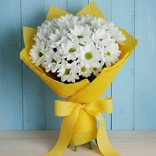 Букет цветов из:  Хризантемы в Савостино