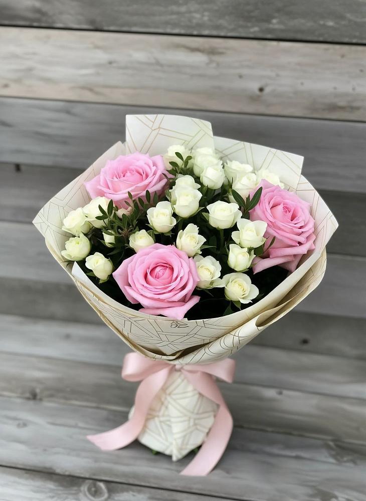 Букет цветов из: Розы в Савостино