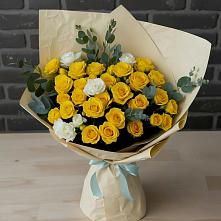 Букет цветов из:  Розы #REPLACE_PRED# Савостино