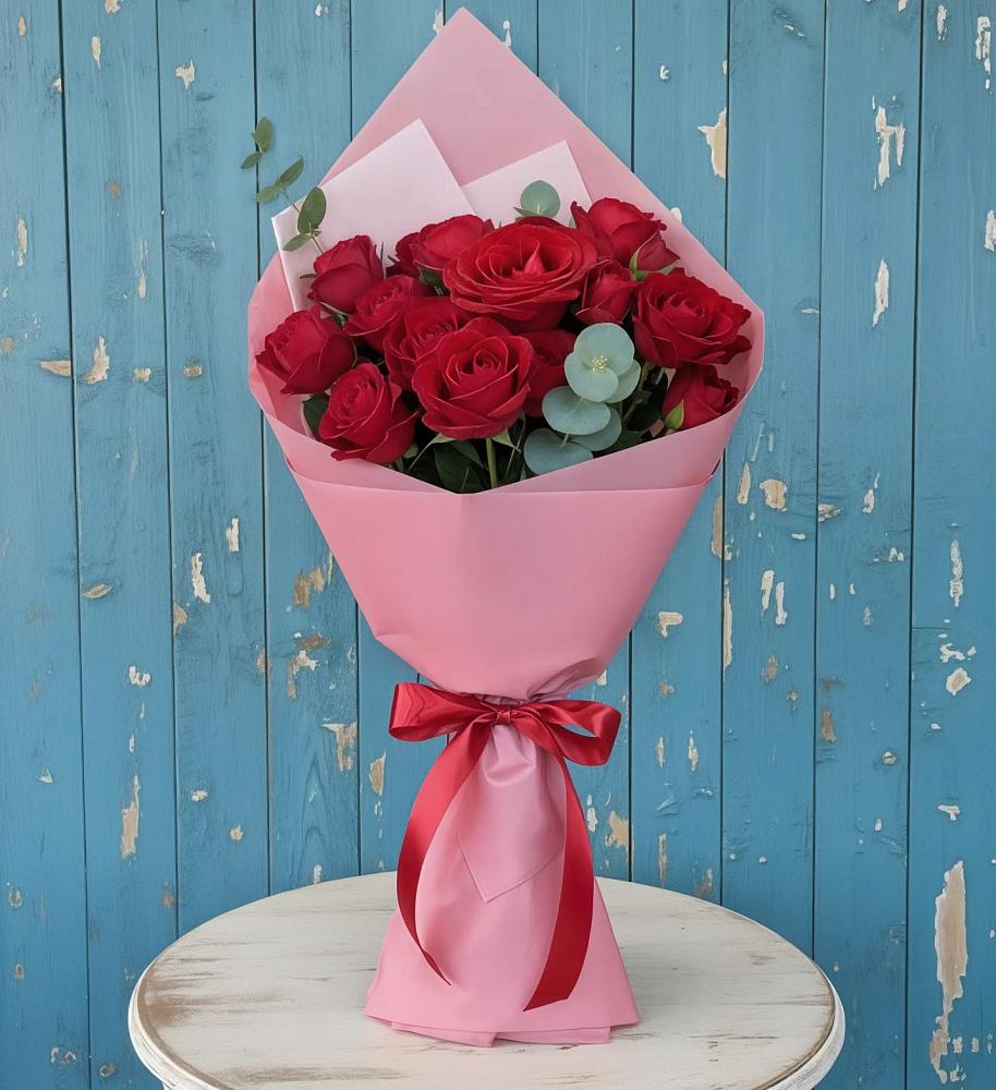 Букет цветов из: Розы в Савостино