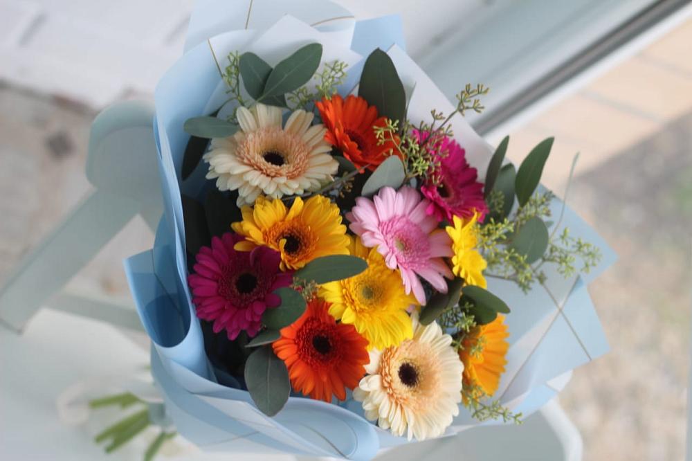 Букет цветов из: Герберы в Савостино