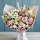 Букет цветов из: Альстромерии и Розы в Савостино