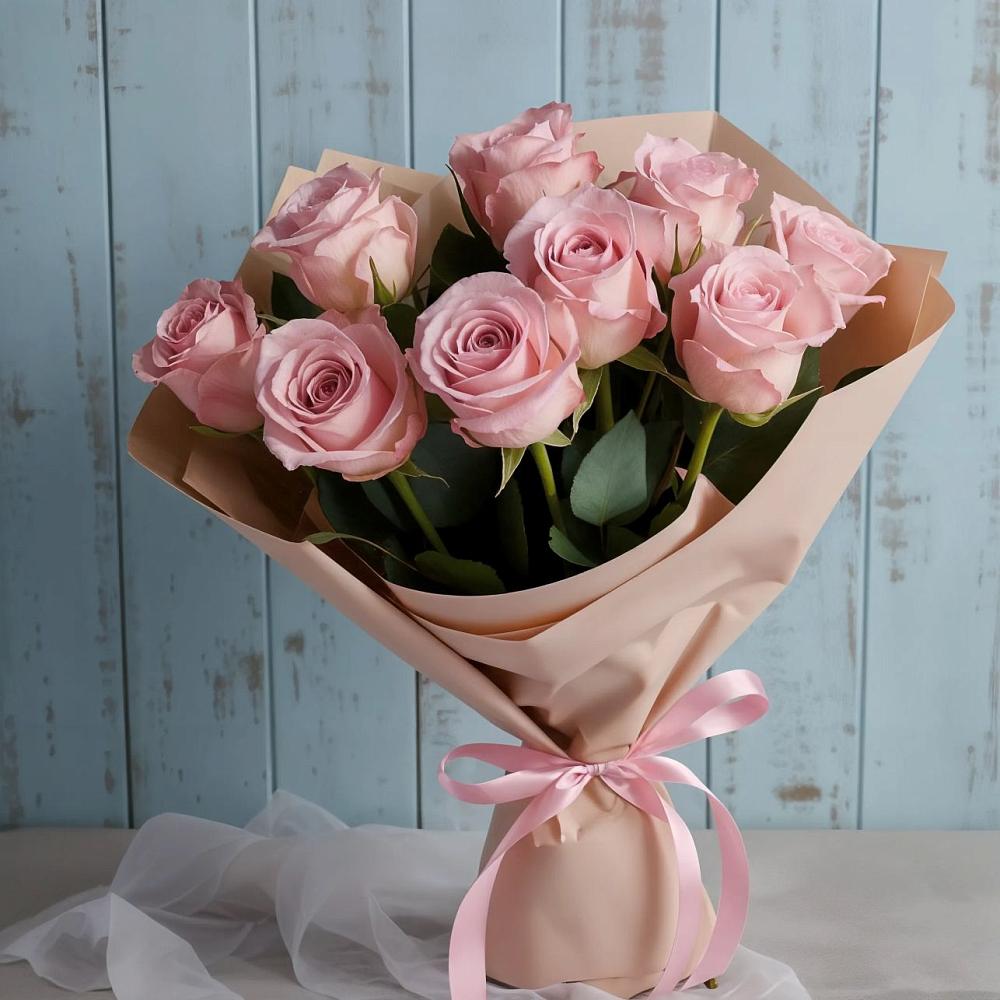 Букет цветов из: Розы в Савостино