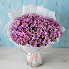 Букет цветов из:  Хризантемы в Савостино