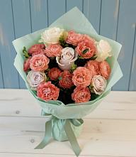 Букет цветов из:  Розы в Савостино