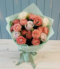 Букет цветов из:  Розы в Савостино
