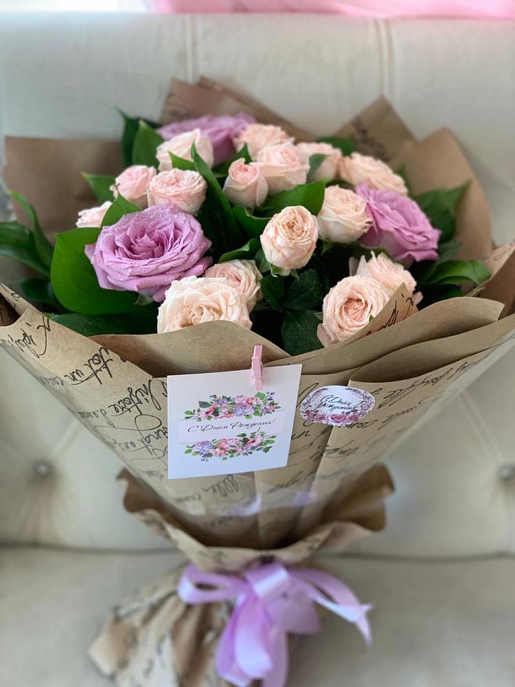 Букет цветов из: Розы в Савостино