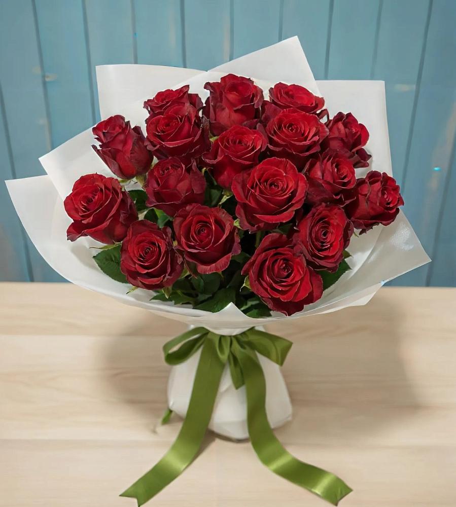 Букет Красные розы в Савостино