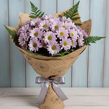 Букет цветов из:  Хризантемы в Савостино