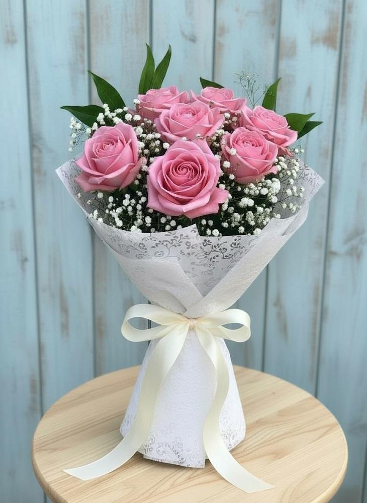 Букет цветов из: Розы в Савостино