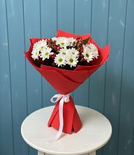 Букет цветов из:  Хризантемы в Савостино