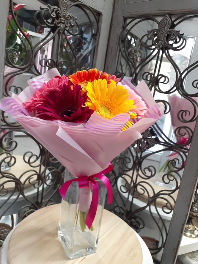 Букет цветов из: Герберы в Савостино