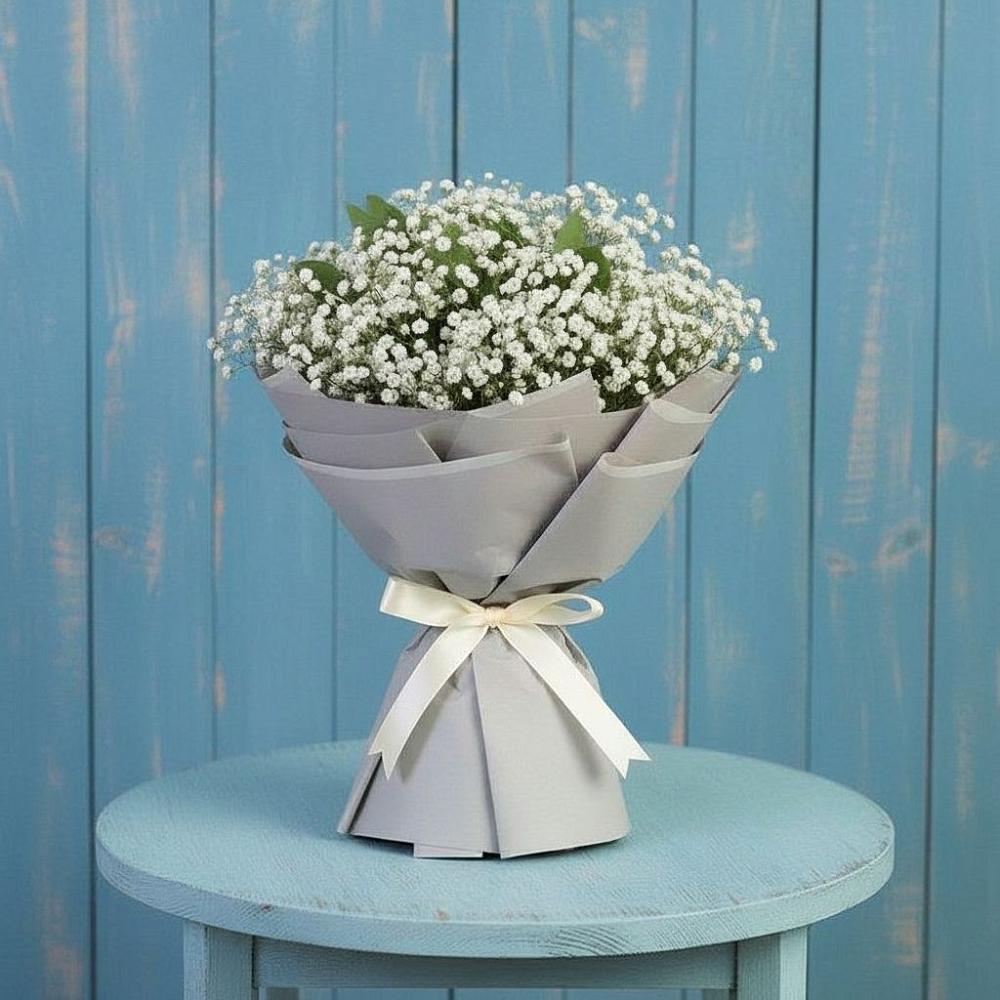 Букет цветов из: Гипсофила в Савостино