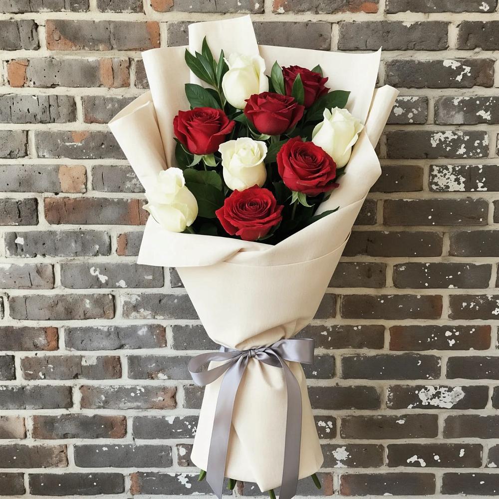 Букет цветов из: Розы в Савостино