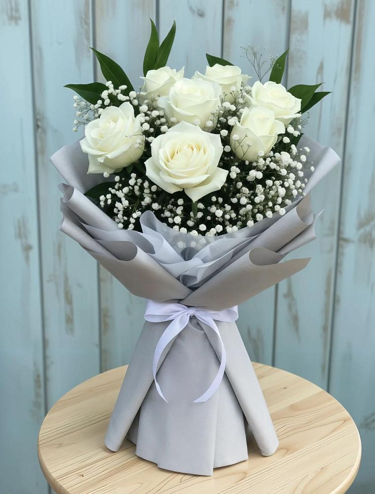 Букет цветов из: Розы в Савостино