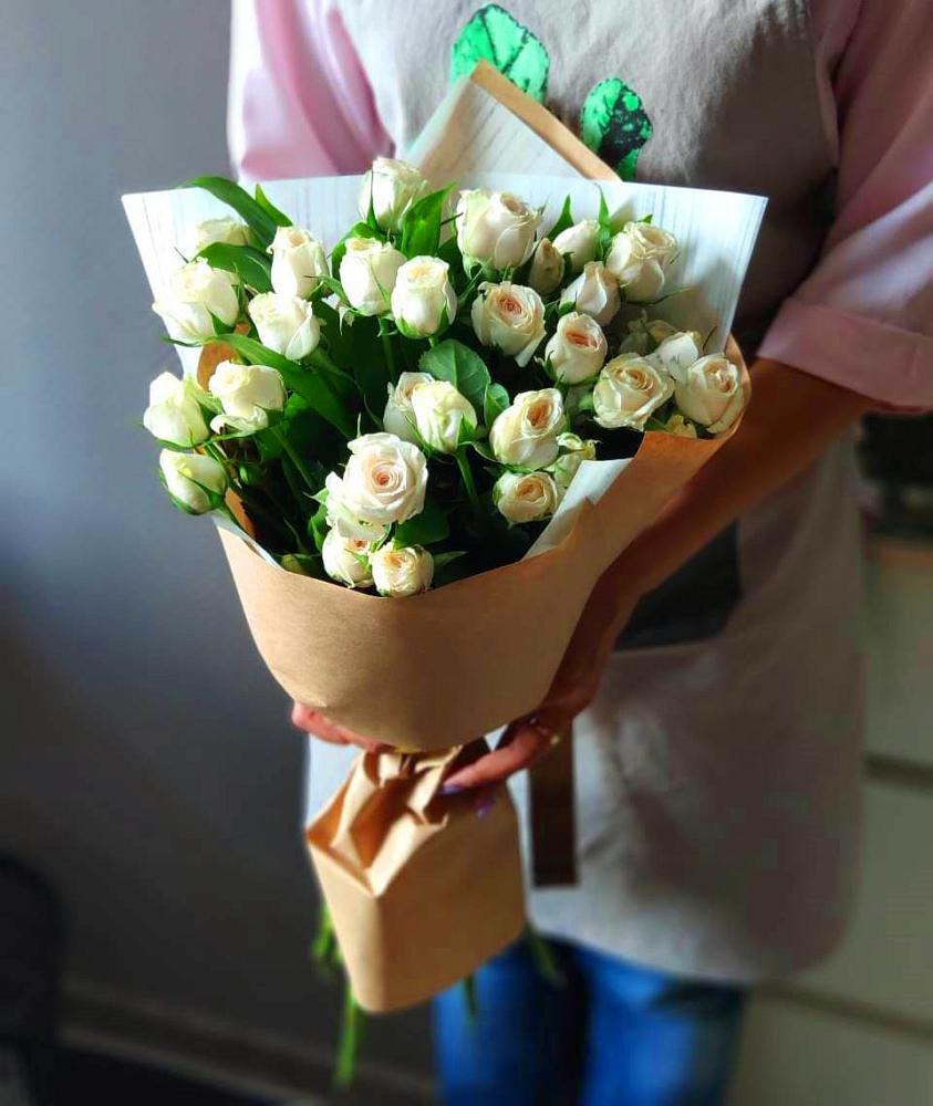 Букет цветов из: Розы в Савостино