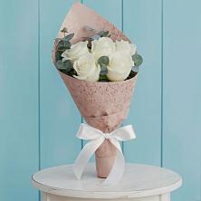 Букет цветов из:  Розы в Савостино