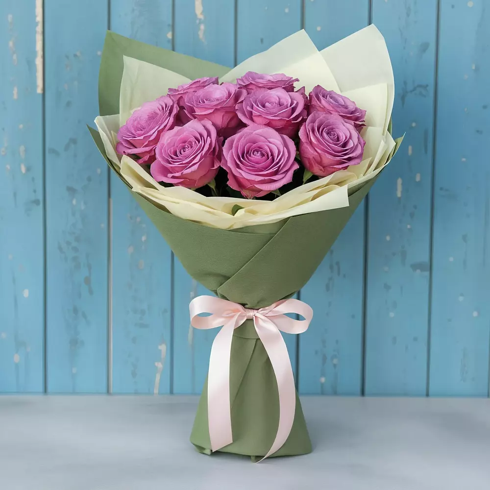 Букет Розы Фёрст Леди в Савостино