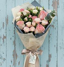 Букет цветов из:  Розы в Савостино