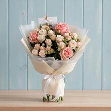 Букет цветов из:  Розы #REPLACE_PRED# Савостино
