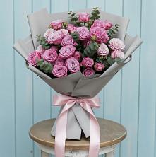 Букет цветов из:  Розы в Савостино